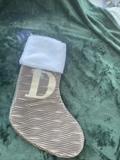 Letter D Stocking Matalan 