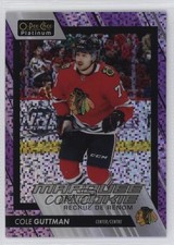 2023 O-Pee-Chee Platinum Marquee Rookies Violet Pixels 219/299 Cole Guttman 0nr3