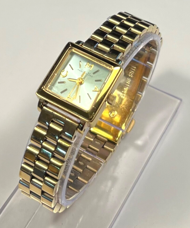 Marc by Marc Jacobs Women's Watch Blue Gold-Tone Logo Dial MBM3289