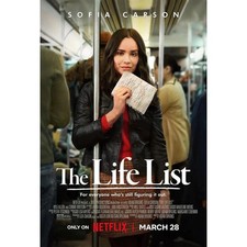 The Life List 2025 Blu-ray Romance Drama Movie 1080p Full HD All Region NEW