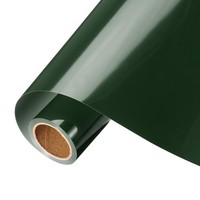 "Permanentvinyl 12\"X8' Selbstklebende Rolle FüR Diy, DunkelgrüN"