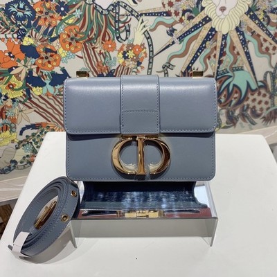 Dior Pre-Owned Authentic Box Clutch Sky Blue Free Tracked Shipping