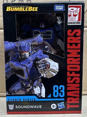 Transformers Generations Bumblebee Studio Series 83 Soundwave Takara Tomy New