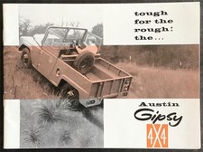 AUSTIN GIPSY 4x4 Sales Brochure c1958 #1690