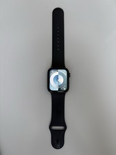 Apple Watch Series 4 44mm Black Aluminium Case with Black Sport Band