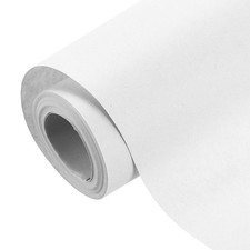 Kraft Wrapping Paper, 11.8"x 393"(32.8') Decorative Paper, White 178GSM