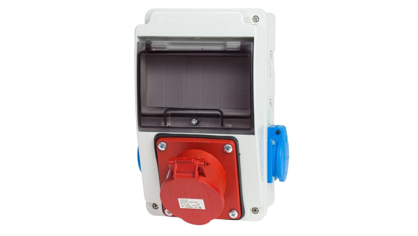 Construction Distribution Unit 5M 32A 5P 2x230V IP44 RSK102