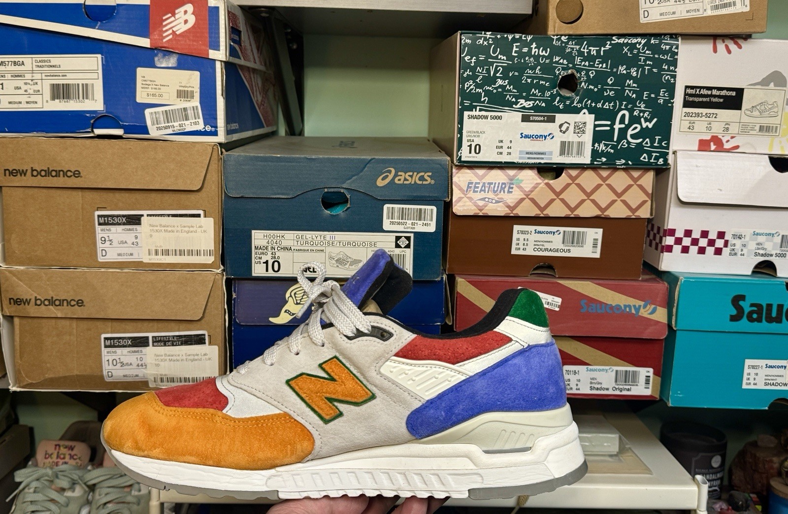 New Balance 998 X Bodega Mass Transit 10.5 *SUPER RARE* MS998MCP image 4