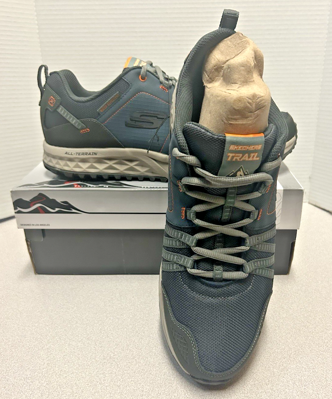 SAOLA Scarpe da trekking idrorepellenti per tutti i terreni Skechers Trail Sport taglia 13 nuove