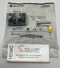 Allen Bradley 800T-XD4 Shallow Block 1 NCLB