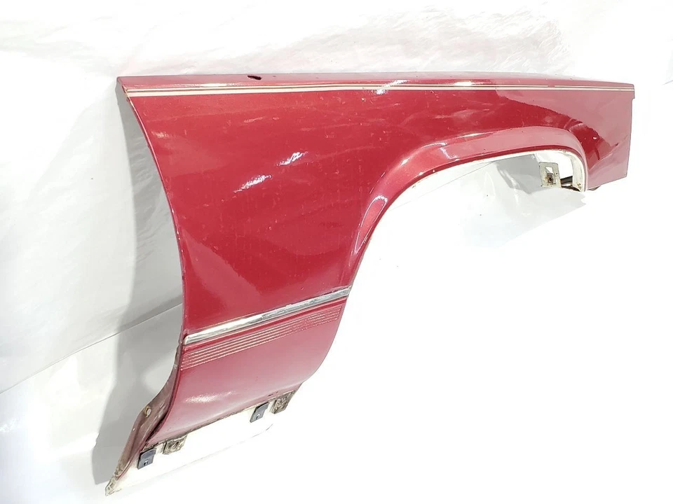 Cadillac Brougham 1990 1991 1992 OEM guardabarros delantero derecho borgoña Foto 3 de 4