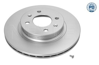 2x MEYLE Bremsscheibe MEYLE-PD: Advanced performance and design. 37-15 521 0045/