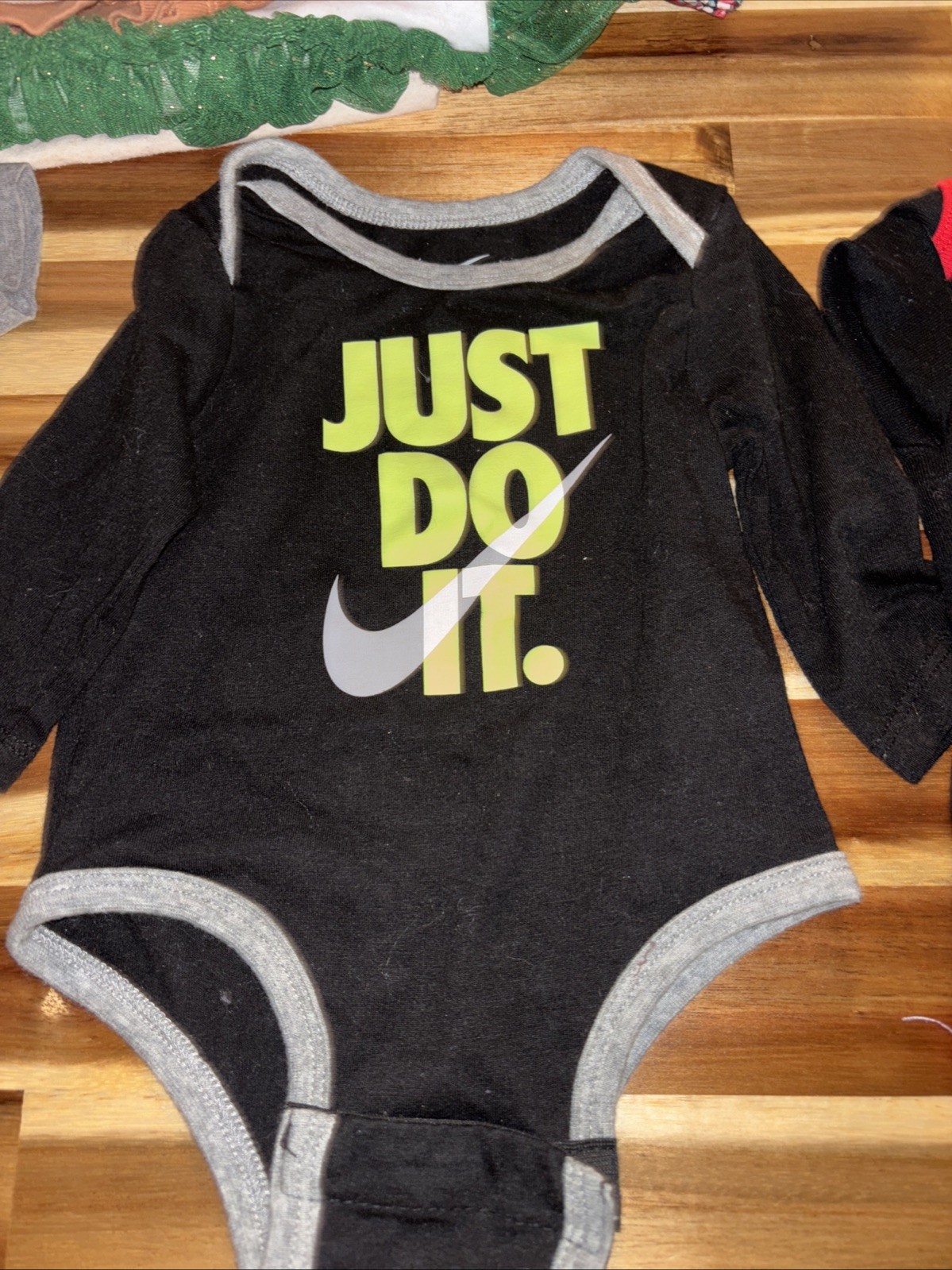 Baby Boys Onsies  Nike, Champion And Adidas Sizes 0-3, 3 M & 3-6 Bundle image 2