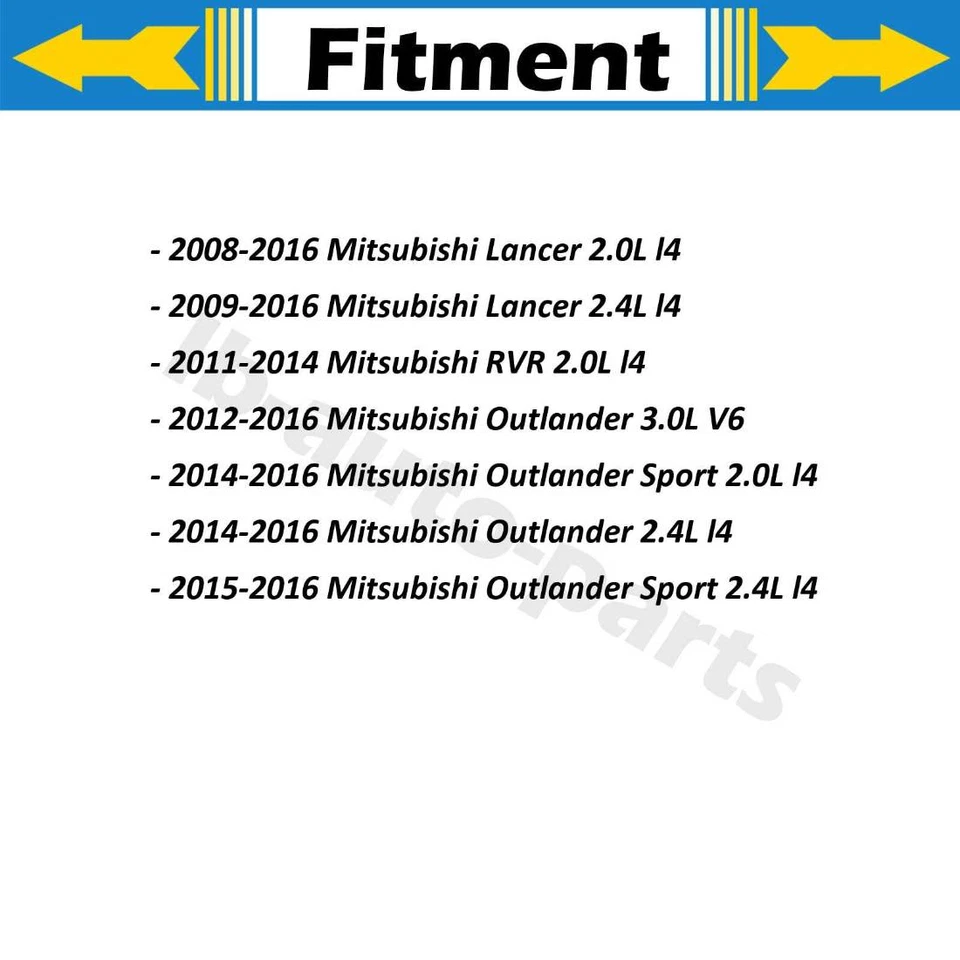 Manguera de freno delantera línea Sunsong 2 piezas para Mitsubishi Outlander Sport 2014-2016 2,0 L Foto 2 de 4