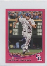 2013 Topps Mini Pink 21/25 Jordan Pacheco #186 o1h
