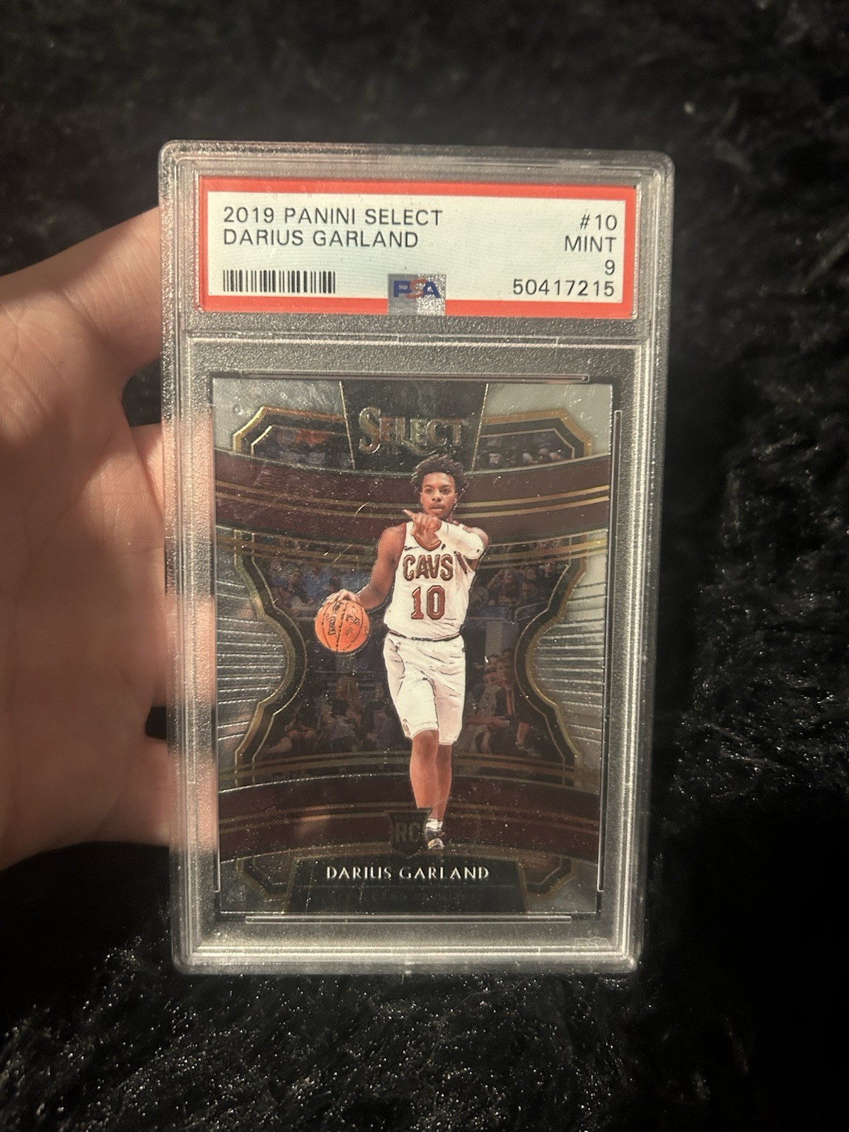 2019-20 Panini Select Darius Garland #10 Rookie PSA 9 Concourse