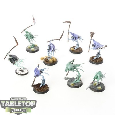 Nighthaunt - 8 Grimghast Reapers - bemalt