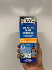 Sovereign Silver Bio-Active Silver Hydrosol for Immune Support 8 Fl. Oz