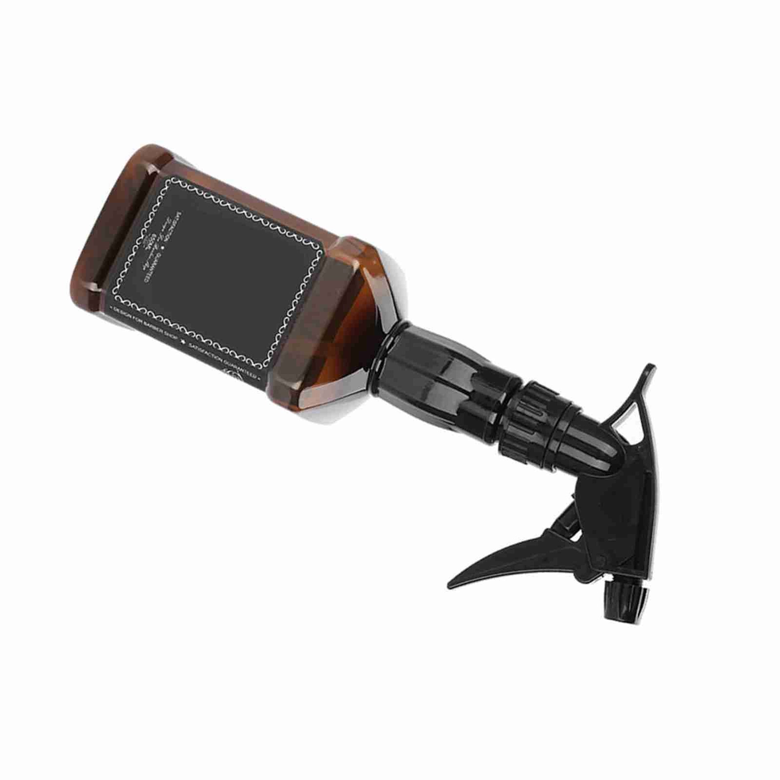 ˜Brown 650ml Hairdressing Spray Bottle Salon Barber Hair Tool Refillable Wate BL
