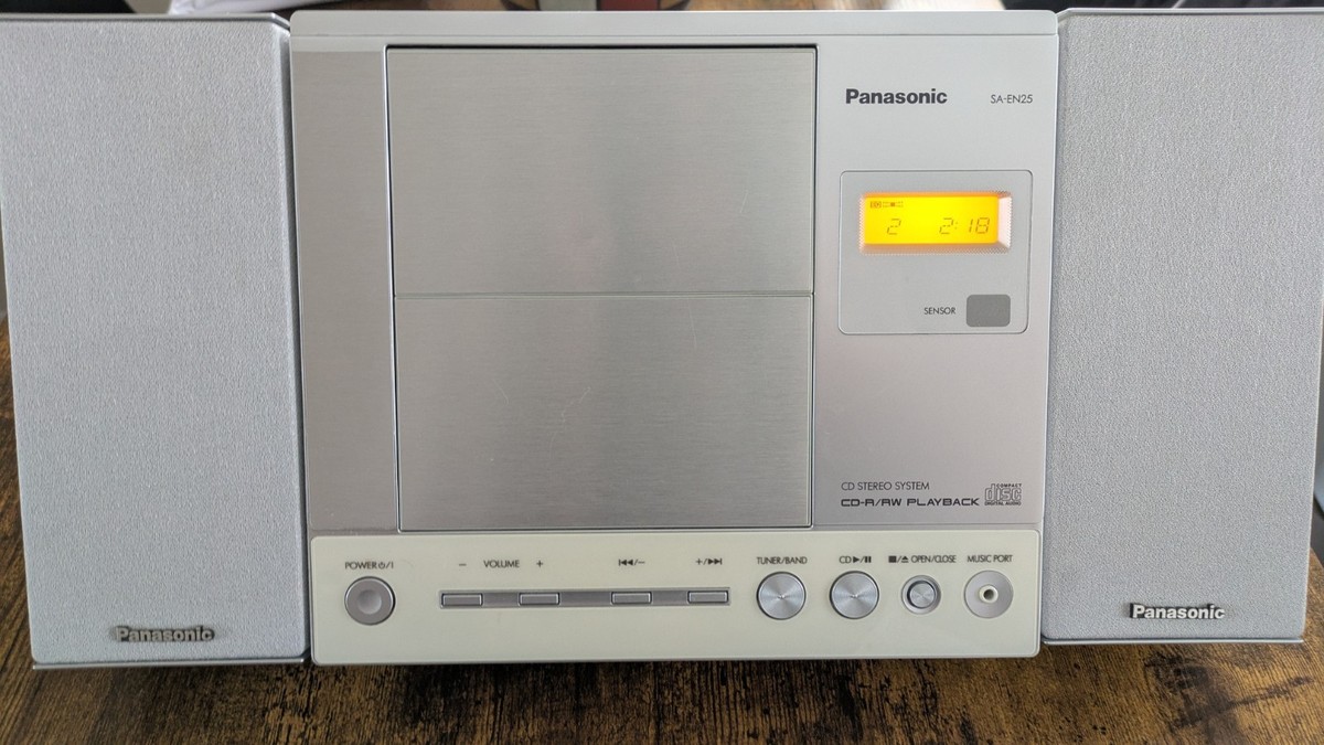 Panasonic SA-EN25 CD Disc Stereo System Player CD-R/RW Playback