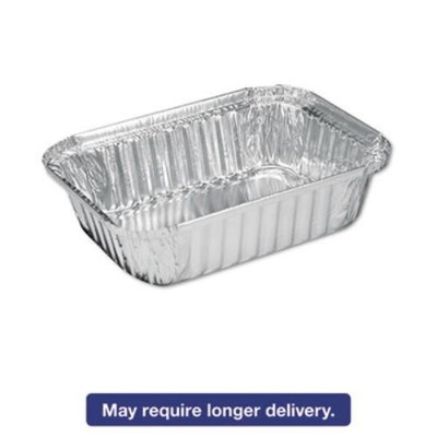 Handi Foil 206030 Aluminum Oblong Pan, 1 1/2 Lb, 7 X 5-1/8 X 1-11/16