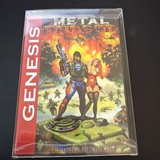 Metal Dragon Custom Game Sega Megadrive / Genesis