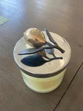 Michael Aram 3 Wick Candle Verbena, Bergamot, Peppercorn & Cypress w/Lemon Top