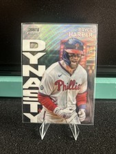 2022 Topps Stadium Club Chrome Bryce Harper Dynasty and Destiny Wave Refractor