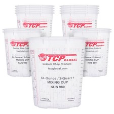 Custom Shop Paint Mixing Cups 64-fl Oz Pack Of 12 Cups - Pack 12 Custom Shop Paint Mixing Cups 64-fl Oz Pack Of 12 Cups - Pack 12