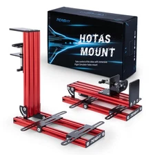 Hotas Mount, Joystick Mount, Aluminum Flight Stick Desk Mount for Logitech X5...