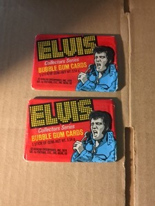 ELVIS 1978 Unopened Collector Series Two  (2) Wax Packs