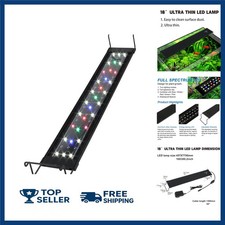 Aquarium LED Light for 10, 20, 30, 55 Gallon Tanks 18-24" with Switch