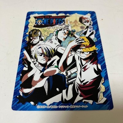 One Piece Carddas Style Sticker Early Series Rare Collectible Item 01