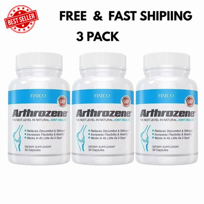 Fisico Arthrozene Next-Generation Natural Joint Health Supplement 30 (Pack 3)