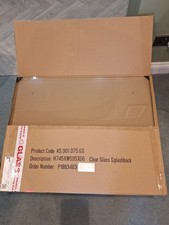 New Wren Clear Glass Splashback 