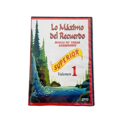 RARE Lo Maximo Del Recuerdo V.1 Musica Pa' Tomar Aguardiente DVD NEW SEALED
