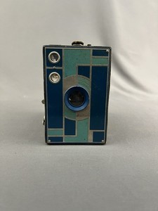Appareil Photo Ancien Kodak Brownie – Style Art Déco – Vintage