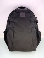 Pacsafe Metrosafe LS350 15L Anti-Theft Laptop Backpack Black Travel Daypack EUC
