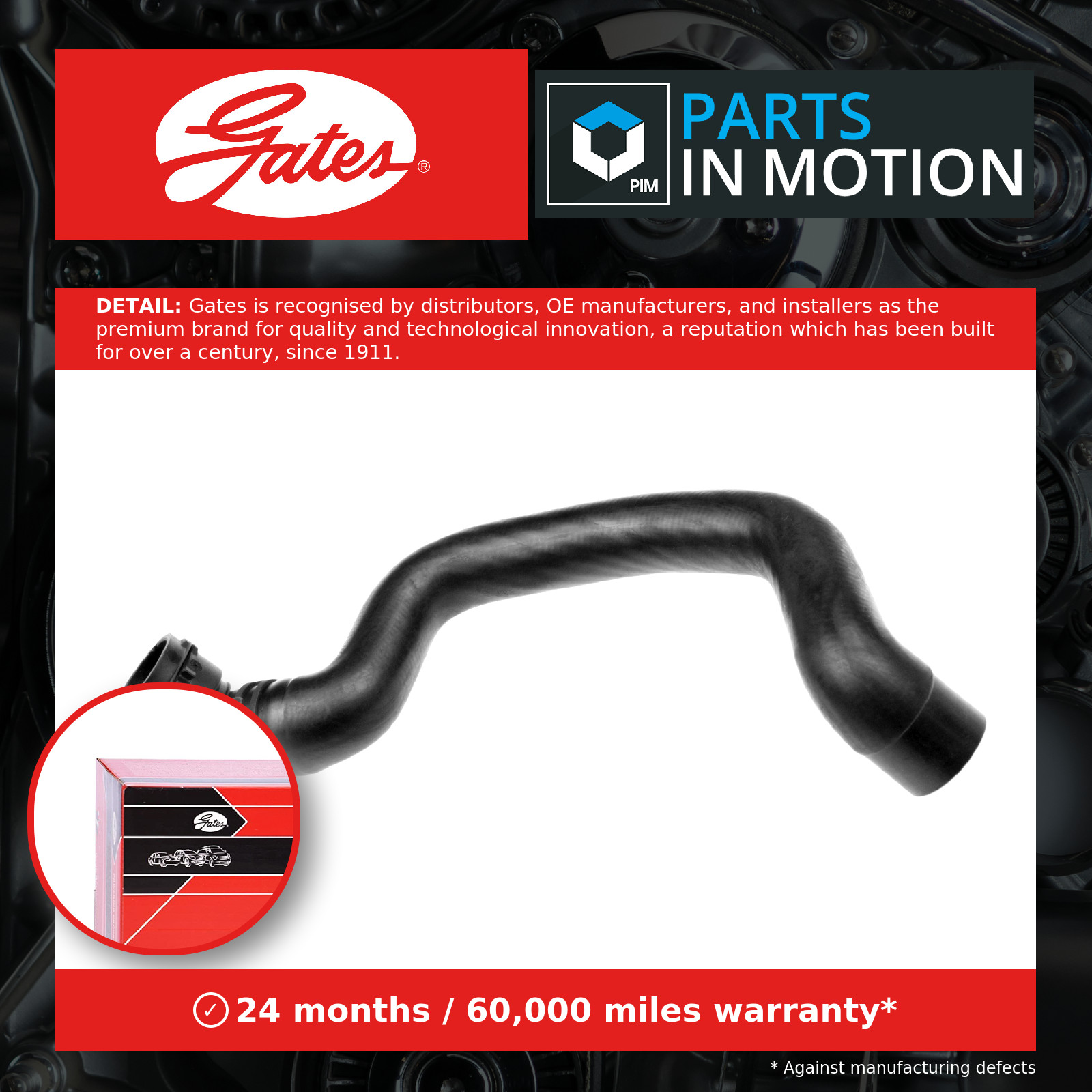 Upper GATES 05-4150 Radiator Hose for AUDI,SKODA,VW - Image 15