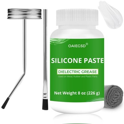 8oz Automotive Dielectric Grease Silicone Paste Waterproof Electrical Brush