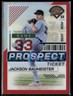 2024 Panini Prospect Edition Red Holo Jackson Baumeister /199 #126