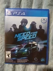 Need For Speed (Sony PlayStation 4, 2015) PS4 Excellent Condition