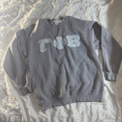 Vintage Champion Reverse Weave Sweatshirt Large Gamma Phi Beta