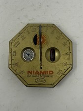 Vintage Pfizer Niamid “The Mood Brightener” Sundial Compass Promo 1950s Rare