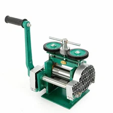 Manual Jewelry Press Rolling Mill Machine 85mm Wire Flat Metal Sheet Roller Tool