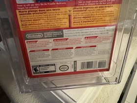 new super mario bros wii Foil CGC Graded 10 A++ Perfect Grade Pop 1 Wata VGA