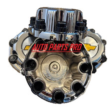 4 Wheel Center Cap For 00-08 Chevy Silverado 2500 Truck Chrome 16 8 Lugs New