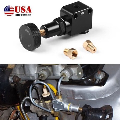 1/8NPT Car 100PSI 1200PSI Pressure Range Brake Proportioning Valve Adjustment