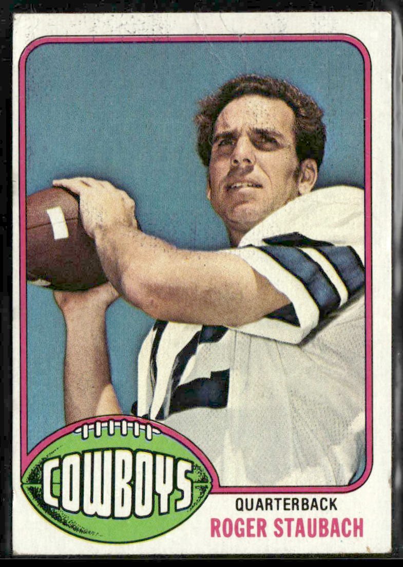 1976 Topps #395 Roger Staubach