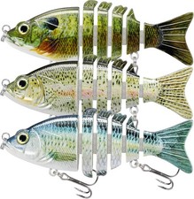 Swimmax Easy Catch Fishing Lures W/ BKK Hooks Wiggling Vibrating Rattling &